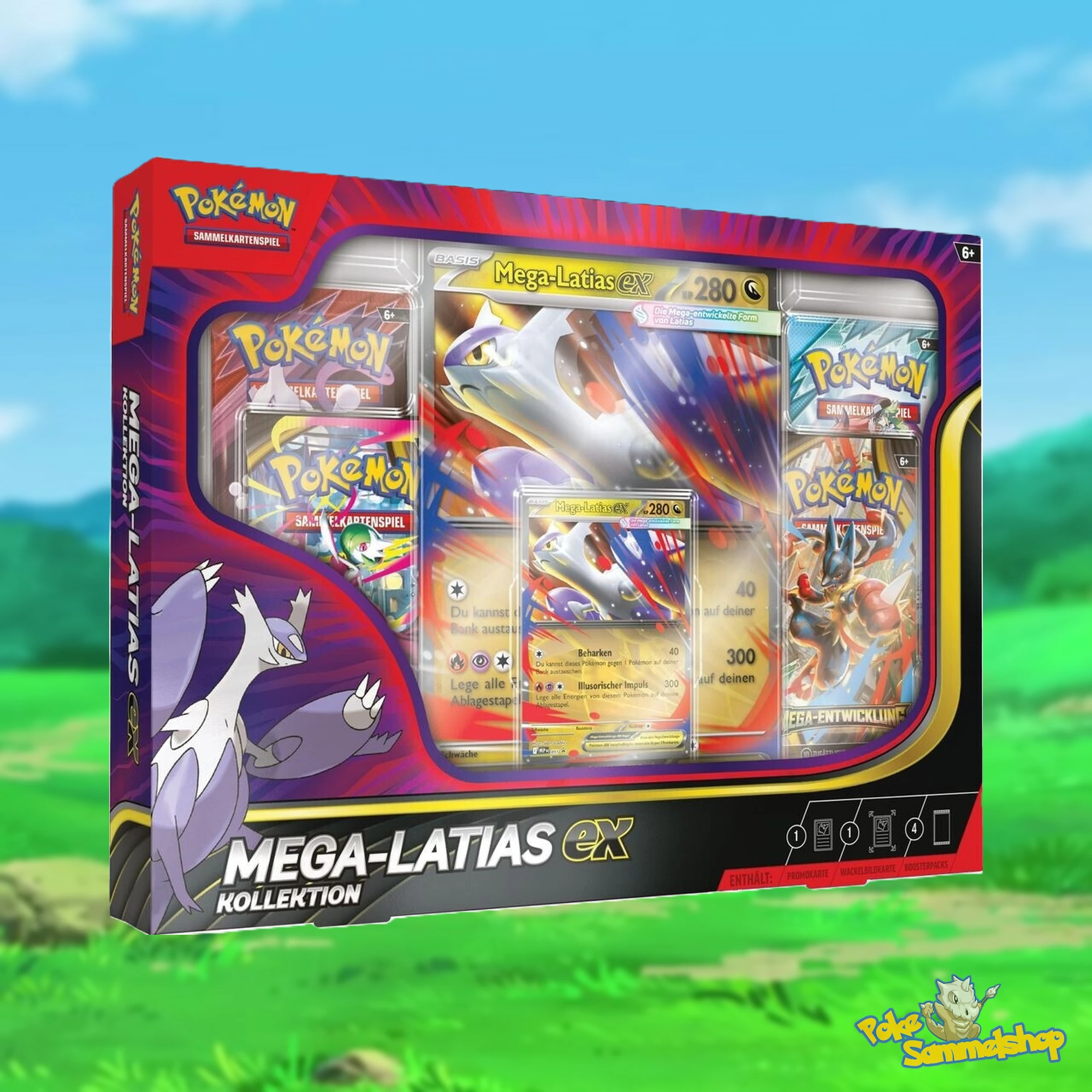 Pokemon Spezial-Kollektion Mega-Latias-ex