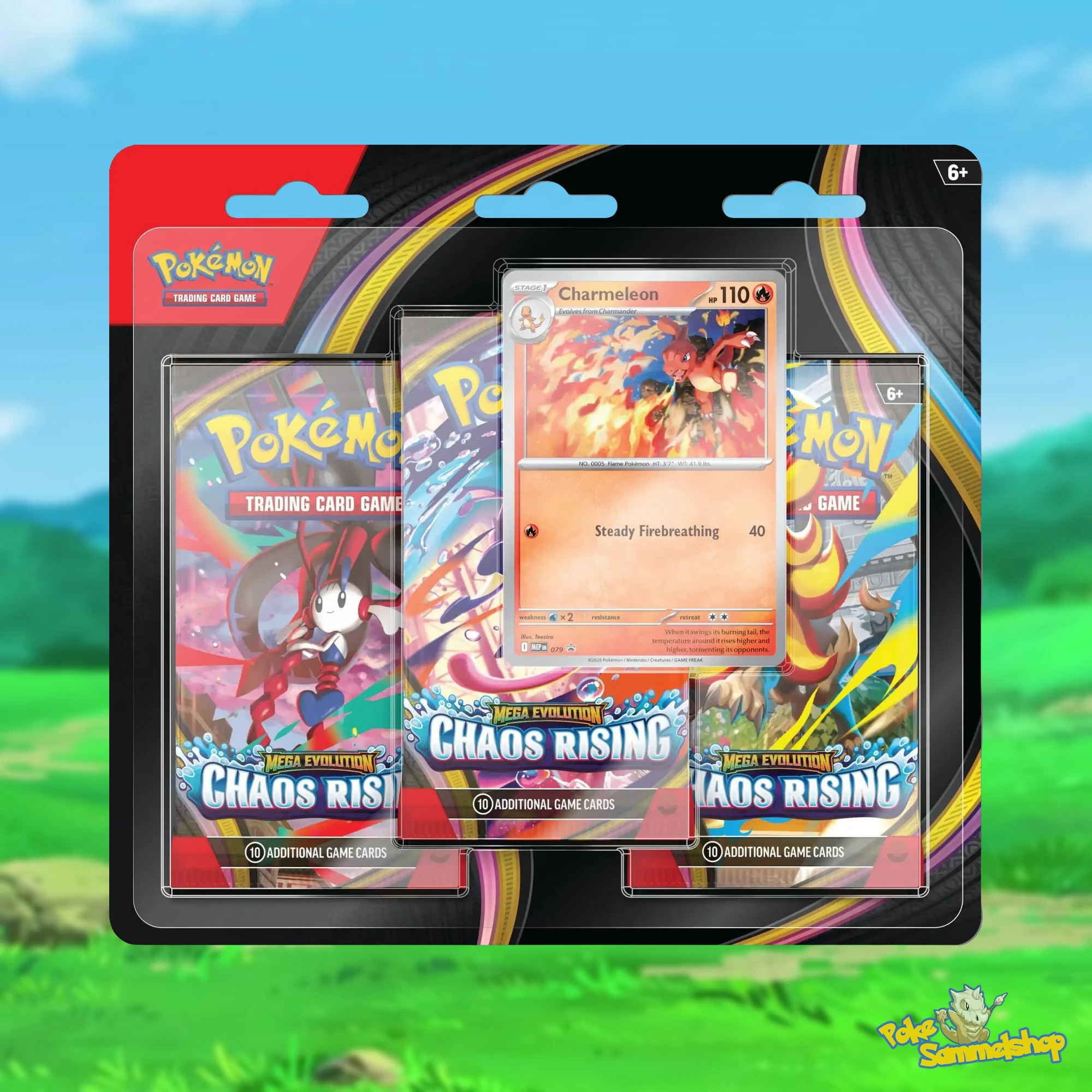 Pokemon Chaos Rising Blister Charmeleon (EN)