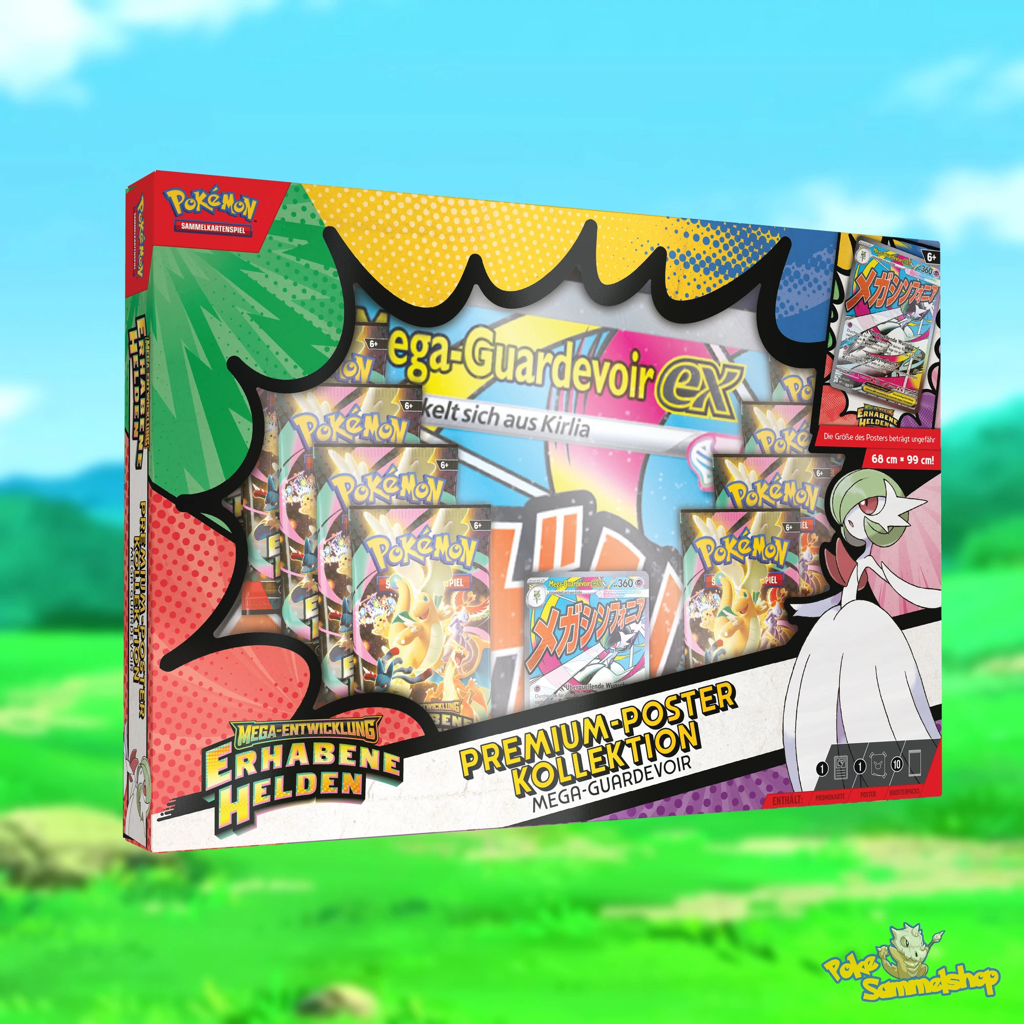 Erhabene Helden Premium Poster Kollektion Mega Guardevoir