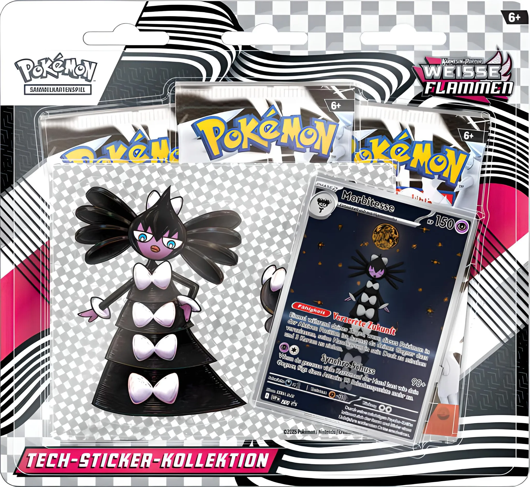 Pokemon Weisse Flammen - Tech-Sticker-Kollektion (Deutsch)