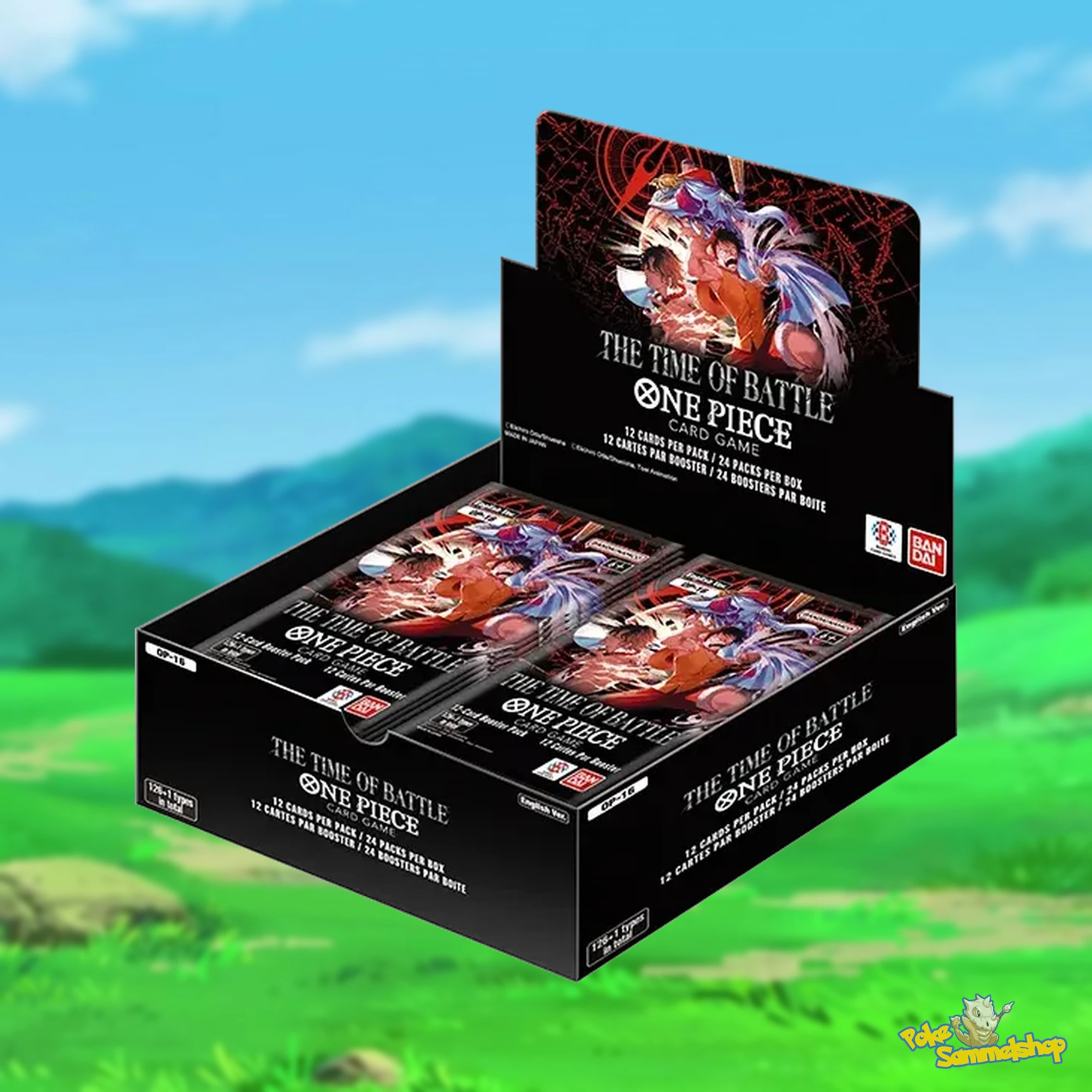 One Piece OP16 - The Time of Battle - Display (Englisch)