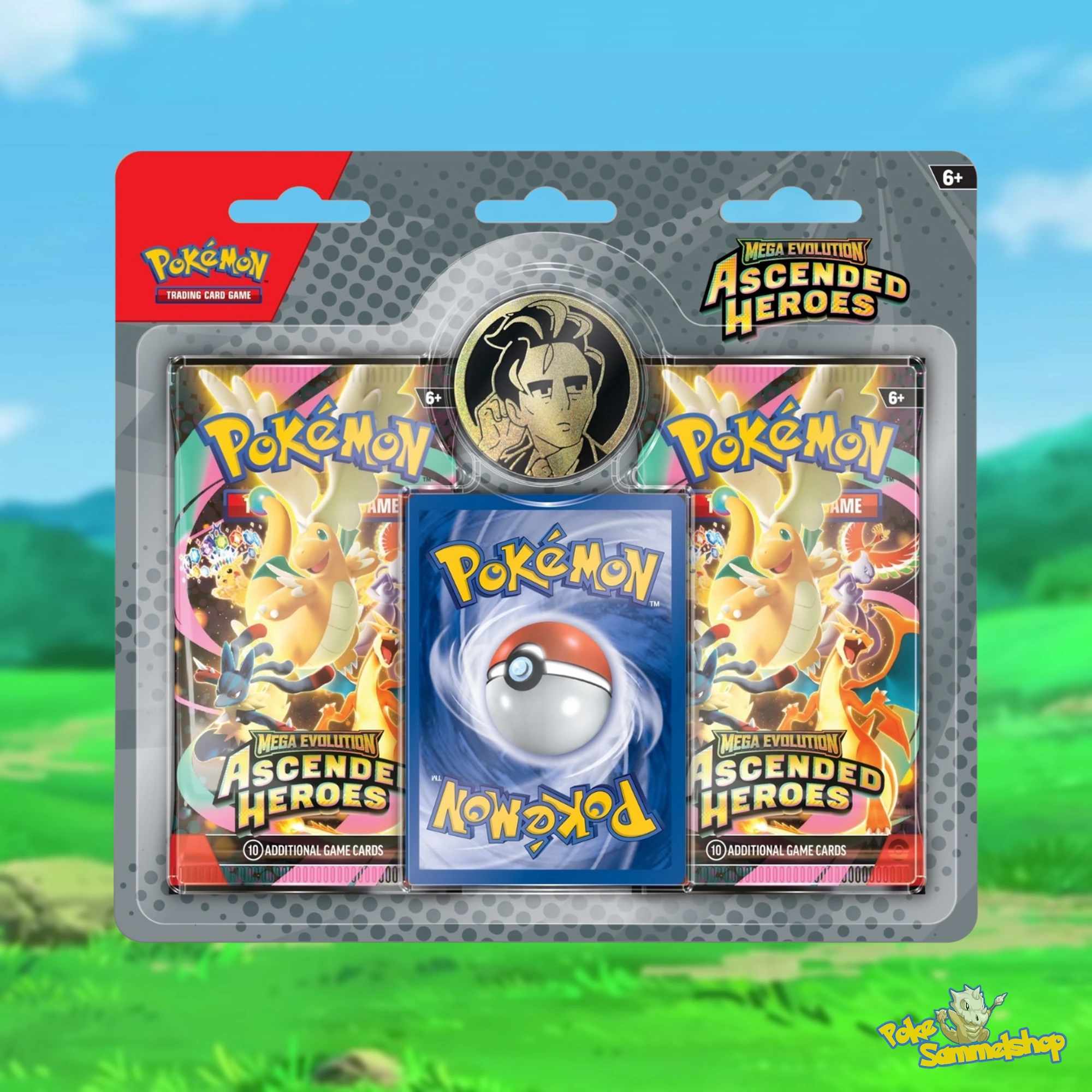 Pokemon Erhabene Helden 2er Blister Zufall (DE)