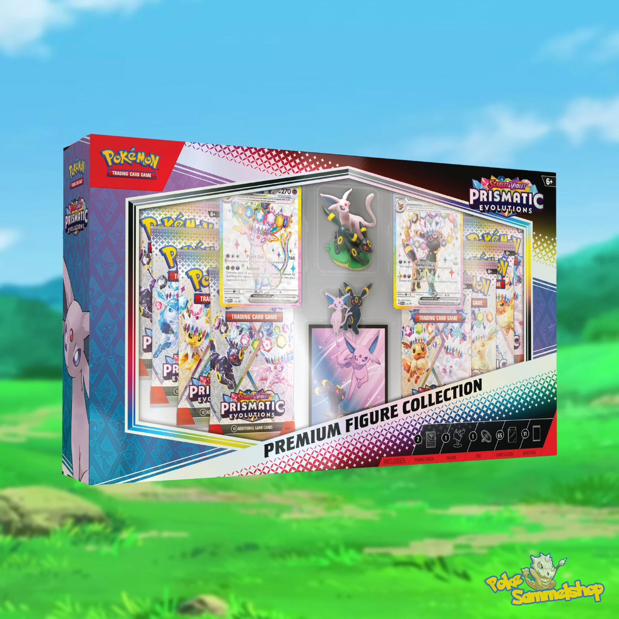 Pokemon Prismatische Entwicklungen – Premium-Figuren-Kollektion (DE)