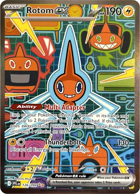 Rotom-ex – Special Illustration Rare 126/094