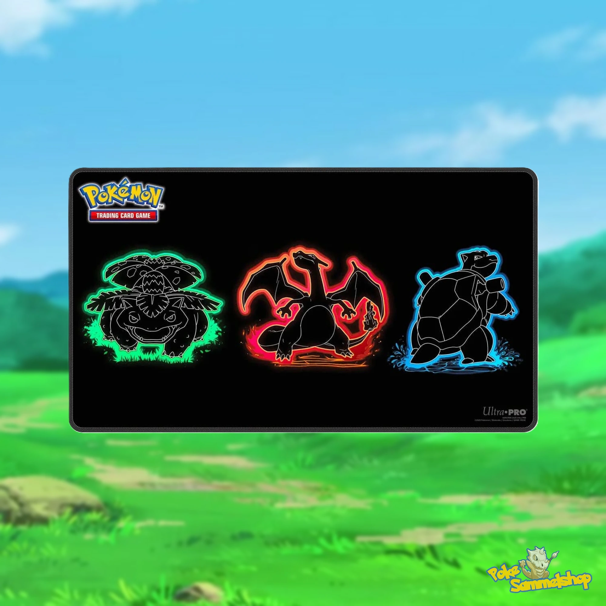 Ultra Pro - Neon Kanto Foil Playmat for Pokémon