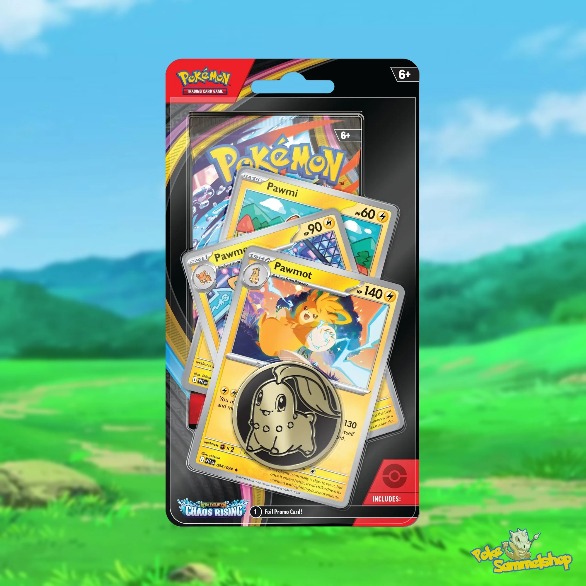 Pokemon Chaos Rising Premium Checklane Blister (EN) 