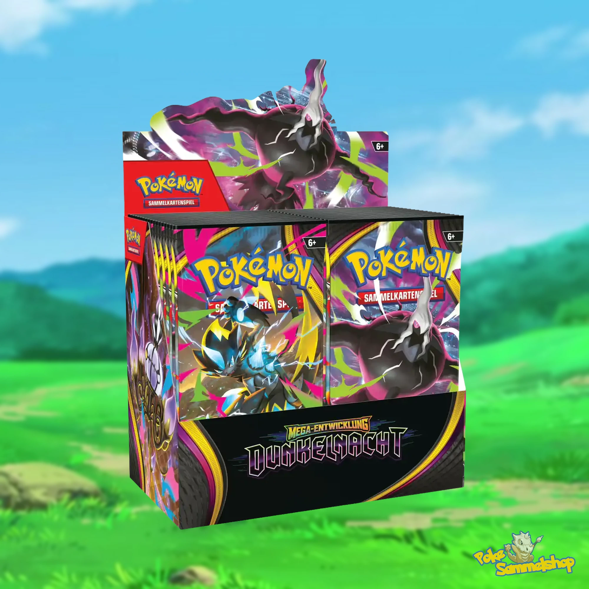 Pokémon Dunkelnacht Booster Display (DE)