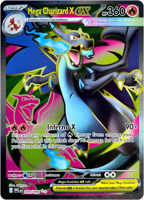 Mega-Glurak X-ex – Full Art 109/094